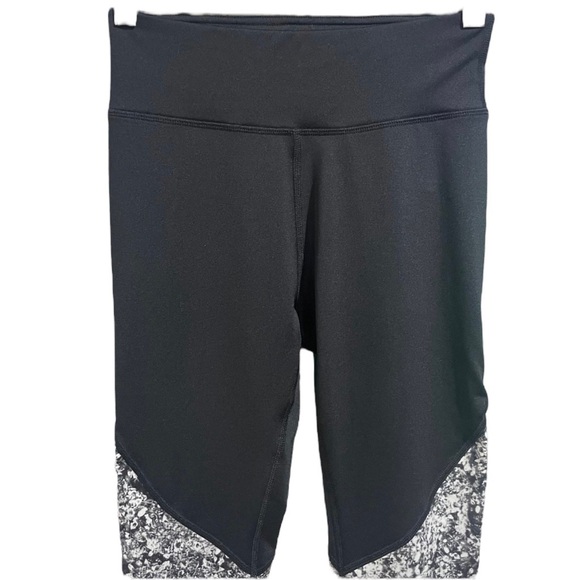 Brand New SOC Swedish Sportswear Girls High Waist Black White Leggings XL 16/18 - Picture 2 of 13